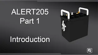 Campbell Scientific ALERT205 Part 1 - Introduction