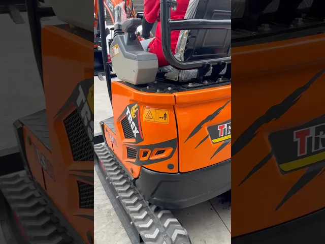 รถขุดเล็ก ทีเร็ก T1.5KH | เครื่องยนต์ KUBOTA 16HP พร้อมระบบปั๊มนิ้ว