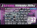 Lagu DJ TIKTOK TERBARU 2025🎵DJ SA CERITAKAN PADA BINTANG BINTANG - JAUH KO PERGI🎵DJ JANGAN TUNGGU LAMA