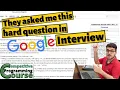 Google Interview Hard Question Minimum Spanning Tree CP Course EP 88