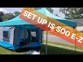 E-Z UP CUBE TENT IS THE BEST TENT IN THE WORLD 1st Time Set up