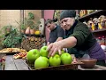 Download Lagu Rare Purple Apples in the Village 🍎 Harvesting Malus Niedzwetzkyana \u0026 Cooking Beef Stew + Jam!