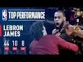 LeBron James 44 Points A Game Winner