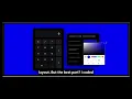 I coded a minimal RGB Calculator for my custom OS