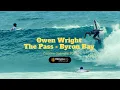 Lagu Owen Wright at The Pass - Byron Bay - Cyclone Gabrielle - Yesterday!