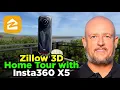 Zillow 3D Home Tour With Insta360 X5 Full Walkthrough