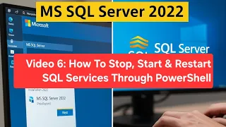 6 How To Stop Start Restart SQL Server Services Through PowerShell