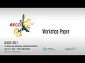 GECCO2021 - wksp139