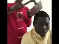 New Update African Haircut with a Chisel, #FunAtWork