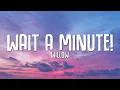 WILLOW - Wait A Minute! (Lyrics) I think I left my conscience on your front doorstep