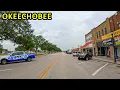 Okeechobee Florida Driving Through
