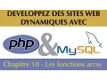 Tutoriel Cours Complet PhP MySQL Chapitre Les fonctions affectant les array