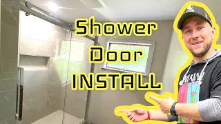 60 Shower Glass Door Install Lowes Ove DIY WINNI Vlog 006