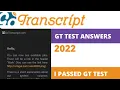 GoTranscript test answers March 12th 2022 test GoTranscript com