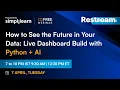 Data Analytics With Python And AI Build A Predictive Dashboard With Python And AI Simplilearn