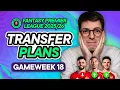 Lagu 2 TRANSFERS ✅ \u0026 BRUNO INJURED 😭 MY FPL GW18 TRANSFER PLANS 📝 | Fantasy Premier League Tips 2025/26