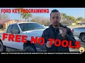 HOW TO Program New Key fob Ford F150 2009 2010 2011 2012 2013 2014 DIY FREEE No Tools NEEDED