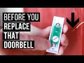 HOW TO REPLACE A DOORBELL EASY HOME FIX