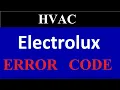 Electrolux Ac Error Code Electrolux Ac Error Code List