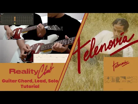Download MP3 Tutorial Reality Club - Telenovia Chord, Lead and Solo Tab (Guitar Cover)