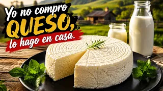 🥛 De Leche a Queso: Así Hago Queso Fresco para Freír en Casa