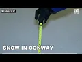 ABC15 s Jenna Warner shows snow in Conway