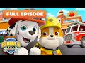 Download Lagu Rubble Helps PAW Patrol Marshall Build a Fire Station! 🚒 w/ Motor | FULL EPISODE | Rubble \u0026 Crew