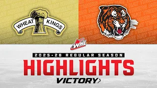Brandon Wheat Kings At Medicine Hat Tigers 11 08 WHL Highlights 2025 26 