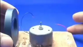 توليد كهرباء عن طريق تنافر المغناطيس 