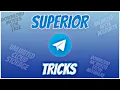 Extremely Awesome Telegram tricks Telegram hidden tips and tricks Best telegram Hacks