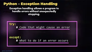 Python Exception Handling Explained for Beginners try except Errors