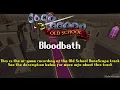 Old School RuneScape Soundtrack Bloodbath