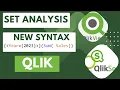 Understand the New Set Analysis Syntax and Lexical scoping in