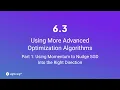 Unit 6 3 Using More Advanced Optimization Algorithms Part 1 Using Momentum to Nudge SGD