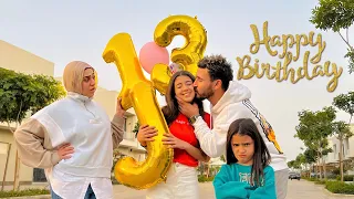 بكاء أيسل في عيد ميلاد جودي والسبب غريب كسرت فرحه اختها صدمتنا 