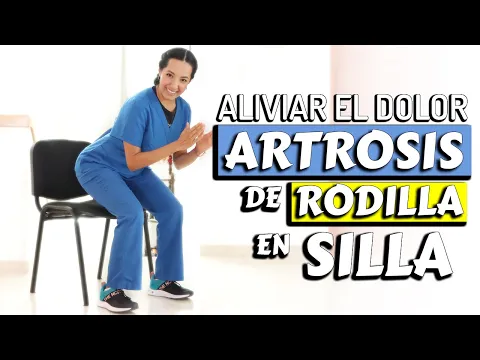 Download MP3 5 ejercicios en silla para ALIVIAR el dolor de la ARTROSIS de RODILLA