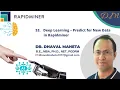 53 Deep Learning - Predict for New Data in Rapidminer Dr Dhaval Maheta