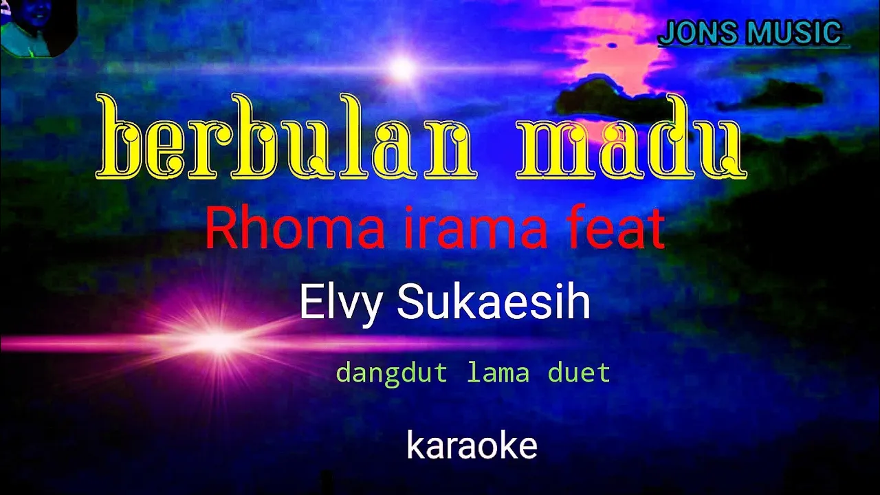 BERBULAN MADU || RHOMA feat ELVY SUKAESIH || KARAOKE DANGDUT DUET