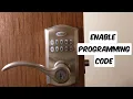 How to Set Programming Code on Kwikset Lock