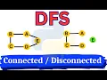 Python Program To Check Graph is Connected or Disconnected Using DFS Data Structure