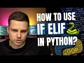Should I Use Elif In Python
