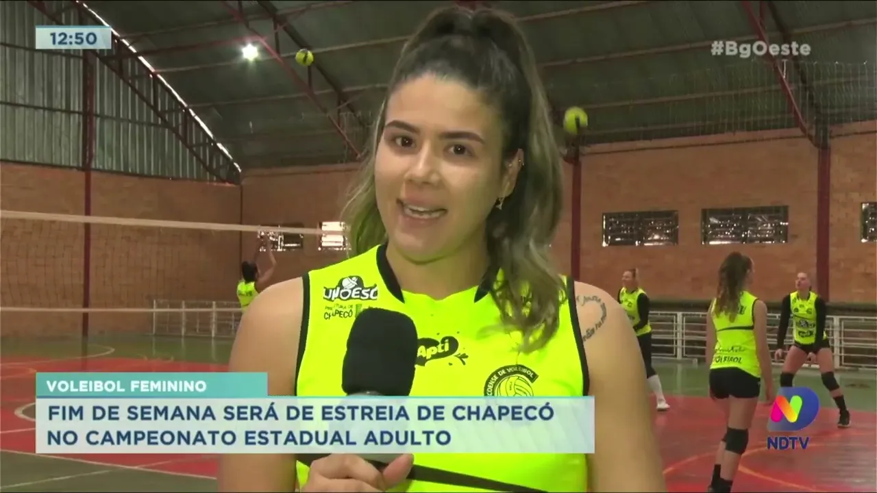 Voleibol Feminino: fim de semana será de estreia de Chapecó no Campeonato Estadual Adulto