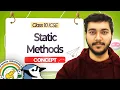 Static Methods in Java ICSE Class 10