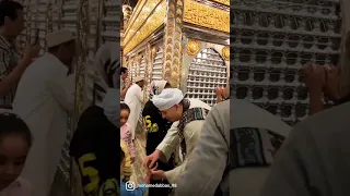 من داخل مقام سيدنا الإمام الحسين رضي الله عنه وأرضاه بالقاهرة مصر القاهرة Egypt Cairo 