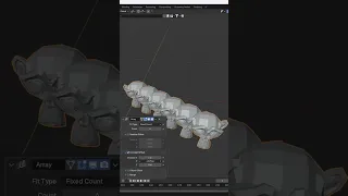 How to use the Array Modifier All about Modifiers