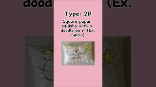 SIMPLE 2D 3D paper squishy IDEAS