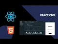 Add React to Your HTML Project Using React CDN