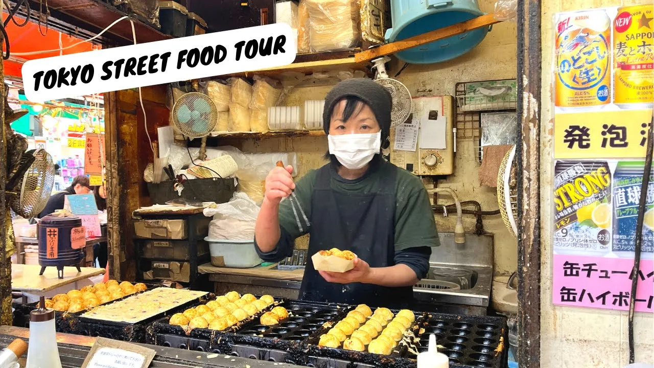 JAPAN IS OPEN! JAPANESE STREET FOOD MARKET TOUR   Must Eats at Ameyoko in Tokyo   Japan is OPEN!