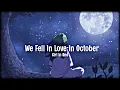 Download Lagu girl in red↬ we fell in love in october || sped up (lyrics)
