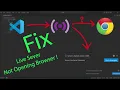 How To Fix Live Server Not Opening Browser In VS Code 2026